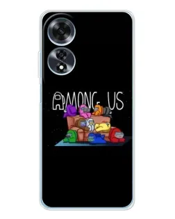 Чохол для OPPO A60 з картинкою «Логотип Among Us» Чохол для OPPO A60 з картинкою «Логотип Among Us»