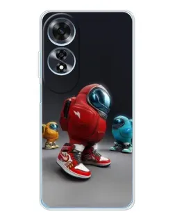 Чохол для OPPO A60 з картинкою «Among Us — 3D стиль»