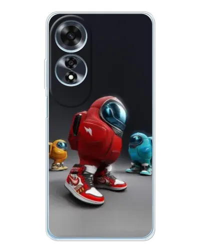 Чохол для OPPO A60 з картинкою «Among Us — 3D стиль»