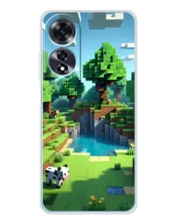 Чохол для OPPO A60 з картинкою «Minecraft літній день»