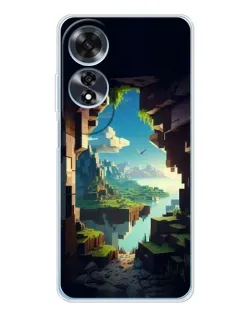 Чохол для OPPO A60 з картинкою «Вид з печери»