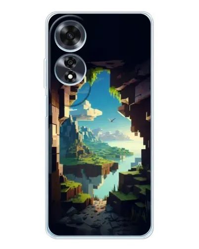 Чохол для OPPO A60 з картинкою «Вид з печери»