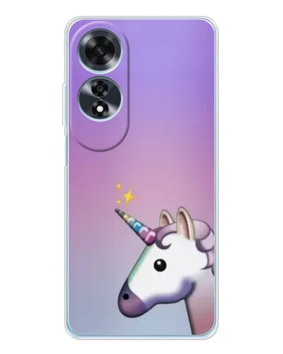 Чехол для OPPO A60 с картинкой «Единорог градиент» Чехол для OPPO A60 с картинкой «Единорог градиент»