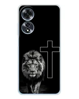 Чохол для OPPO A60 з картинкою «Лев та Хрест» Чохол для OPPO A60 з картинкою «Лев та Хрест»