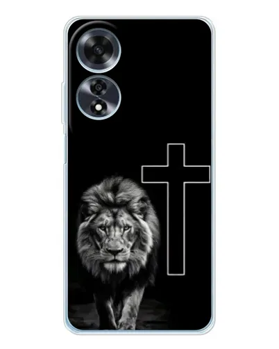 Чохол для OPPO A60 з картинкою «Лев та Хрест» Чохол для OPPO A60 з картинкою «Лев та Хрест»