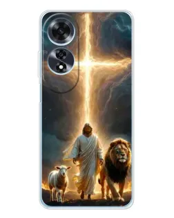 Чохол для OPPO A60 з картинкою «Лев Юди та Світло» Чохол для OPPO A60 з картинкою «Лев Юди та Світло»