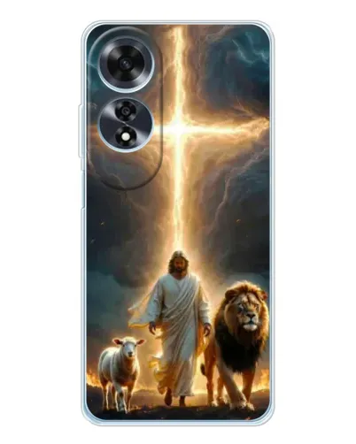 Чохол для OPPO A60 з картинкою «Лев Юди та Світло» Чохол для OPPO A60 з картинкою «Лев Юди та Світло»