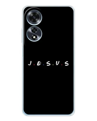 Чохол для OPPO A60 з картинкою «Крапки віри J.E.S.U.S.» Чохол для OPPO A60 з картинкою «Крапки віри J.E.S.U.S.»