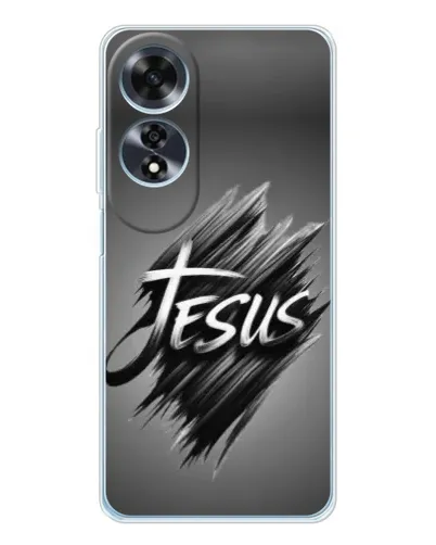 Чохол для OPPO A60 з картинкою «Напис Jesus Graffiti» Чохол для OPPO A60 з картинкою «Напис Jesus Graffiti»