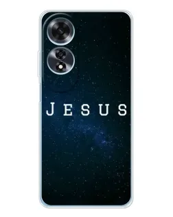 Чохол для OPPO A60 з картинкою «Зоряне небо Jesus»
