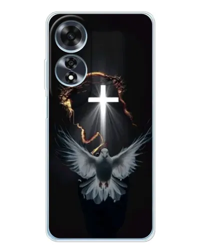 Чохол для OPPO A60 з картинкою «Голуб та Світло» Чохол для OPPO A60 з картинкою «Голуб та Світло»