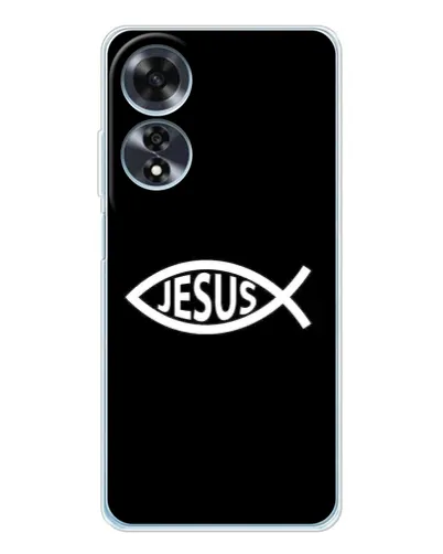 Чохол для OPPO A60 з картинкою «Класичний Jesus» Чохол для OPPO A60 з картинкою «Класичний Jesus»