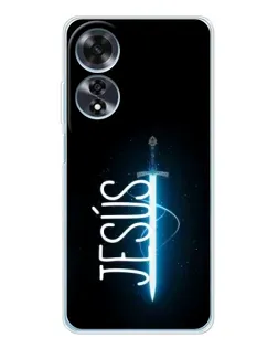 Чохол для OPPO A60 з картинкою «Меч Духа Jesus»