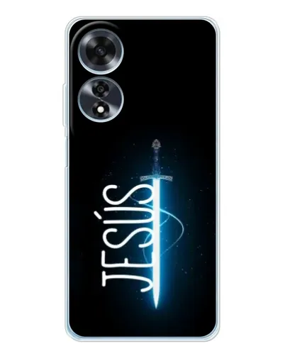 Чохол для OPPO A60 з картинкою «Меч Духа Jesus» Чохол для OPPO A60 з картинкою «Меч Духа Jesus»