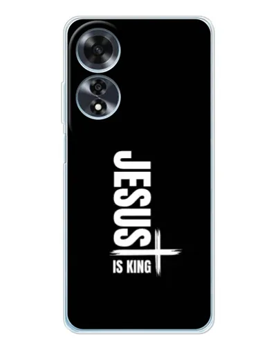 Чохол для OPPO A60 з картинкою «Вертикаль віри Jesus» Чохол для OPPO A60 з картинкою «Вертикаль віри Jesus»