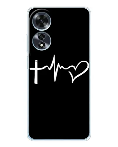 Чехол для OPPO A60 с картинкой «Пульс веры» Чехол для OPPO A60 с картинкой «Пульс веры»