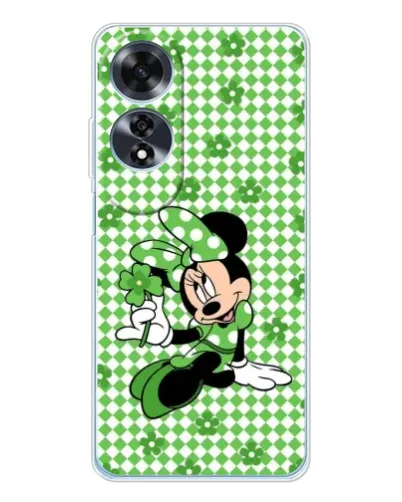 Чехол для OPPO A60 с картинкой «Mickey в клетку»