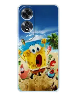 Чехол для OPPO A60 с картинкой «Развлечения на пляже»
