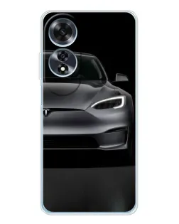 Чохол для OPPO A60 з картинкою «Tesla Model S Look» Чохол для OPPO A60 з картинкою «Tesla Model S Look»