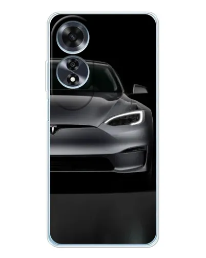 Чохол для OPPO A60 з картинкою «Tesla Model S Look» Чохол для OPPO A60 з картинкою «Tesla Model S Look»