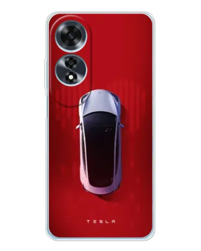 Чохол для OPPO A60 з картинкою «Tesla Top View» Чохол для OPPO A60 з картинкою «Tesla Top View»