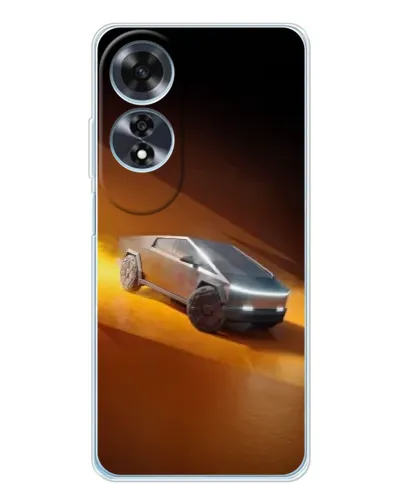 Чохол для OPPO A60 з картинкою «Cybertruck у пустелі» Чохол для OPPO A60 з картинкою «Cybertruck у пустелі»