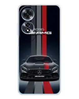 Чохол для OPPO A60 з картинкою «Mercedes — білий карбон» Чохол для OPPO A60 з картинкою «Mercedes — білий карбон»
