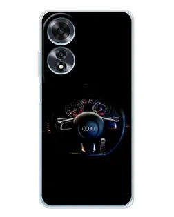 Чохол для OPPO A60 з картинкою «Салон Audi — кермо» Чохол для OPPO A60 з картинкою «Салон Audi — кермо»