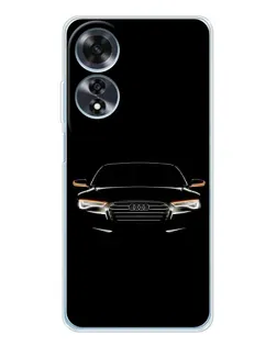 Чохол для OPPO A60 з картинкою «Audi — нічний контур» Чохол для OPPO A60 з картинкою «Audi — нічний контур»