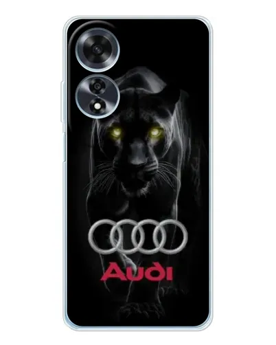 Чохол для OPPO A60 з картинкою «Пантера та Audi» Чохол для OPPO A60 з картинкою «Пантера та Audi»