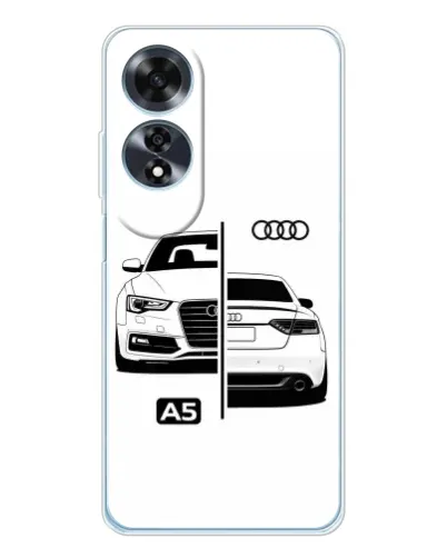 Чохол для OPPO A60 з картинкою «Audi — контрастний дизайн» Чохол для OPPO A60 з картинкою «Audi — контрастний дизайн»