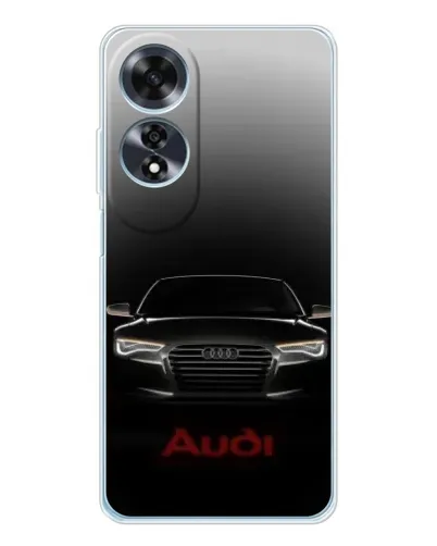 Чохол для OPPO A60 з картинкою «Audi — градієнтний контур» Чохол для OPPO A60 з картинкою «Audi — градієнтний контур»