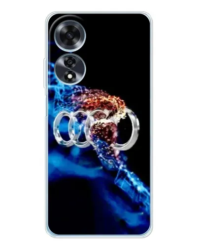 Чохол для OPPO A60 з картинкою «Енергія лого Audi» Чохол для OPPO A60 з картинкою «Енергія лого Audi»