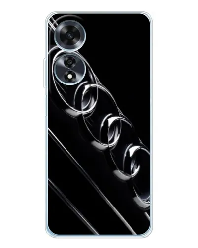 Чохол для OPPO A60 з картинкою «Audi — абстрактні кільця» Чохол для OPPO A60 з картинкою «Audi — абстрактні кільця»