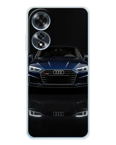 Чохол для OPPO A60 з картинкою «Audi — нічне відображення» Чохол для OPPO A60 з картинкою «Audi — нічне відображення»
