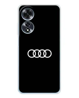 Чохол для OPPO A60 з картинкою «Audi White Logo» Чохол для OPPO A60 з картинкою «Audi White Logo»