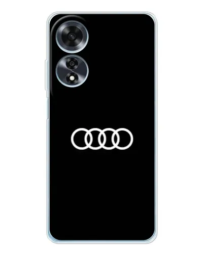 Чохол для OPPO A60 з картинкою «Audi White Logo» Чохол для OPPO A60 з картинкою «Audi White Logo»