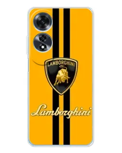 Чохол для OPPO A60 з картинкою «Lamborghini Stripe жовтий» Чохол для OPPO A60 з картинкою «Lamborghini Stripe жовтий»