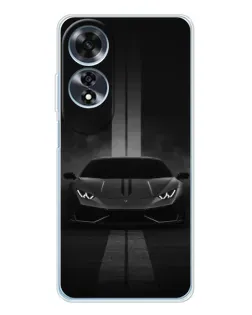 Чохол для OPPO A60 з картинкою «Lamborghini симетрія доріг»
