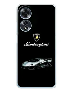 Чохол для OPPO A60 з картинкою «Логотип Lamborghini класика»