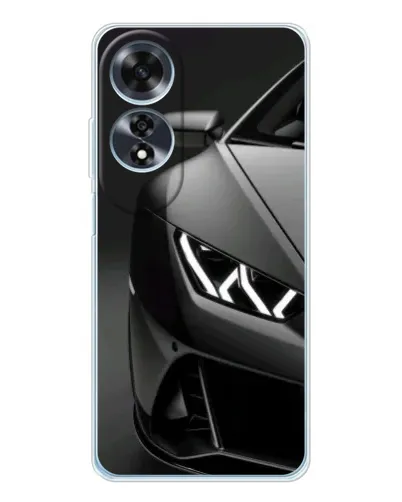 Чохол для OPPO A60 з картинкою «Lamborghini фари деталізація»