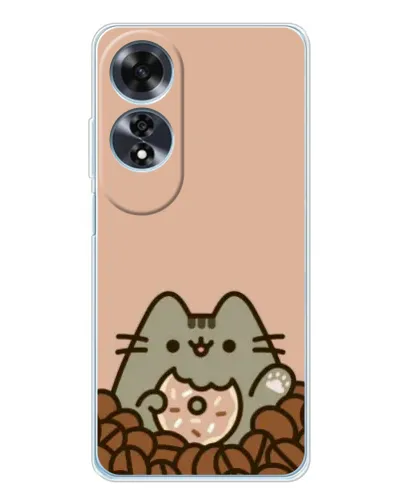Чохол для OPPO A60 з картинкою «Кавовий Пушин»