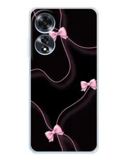 Чохол для OPPO A60 з картинкою «Рожеві стрічки»