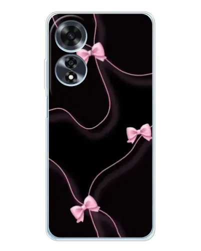 Чохол для OPPO A60 з картинкою «Рожеві стрічки»