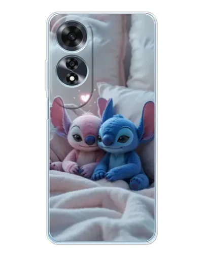 Чохол для OPPO A60 з картинкою «Плюшеві Стіч Ангел»