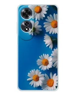 Чохол для OPPO A60 з картинкою «Білосніжні маргаритки»