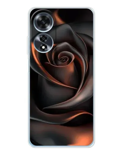Чохол для OPPO A60 з картинкою «Шовкова чорна троянда» Чохол для OPPO A60 з картинкою «Шовкова чорна троянда»