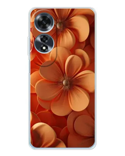 Чохол для OPPO A60 з картинкою «Помаранчева макро квітка» Чохол для OPPO A60 з картинкою «Помаранчева макро квітка»