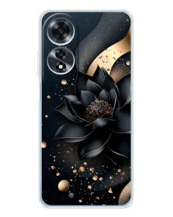 Чохол для OPPO A60 з картинкою «Чорний лотос»