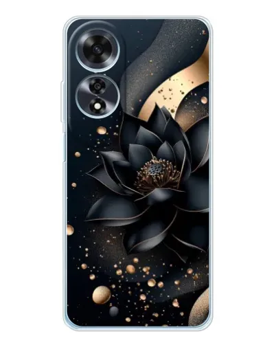 Чохол для OPPO A60 з картинкою «Чорний лотос» Чохол для OPPO A60 з картинкою «Чорний лотос»